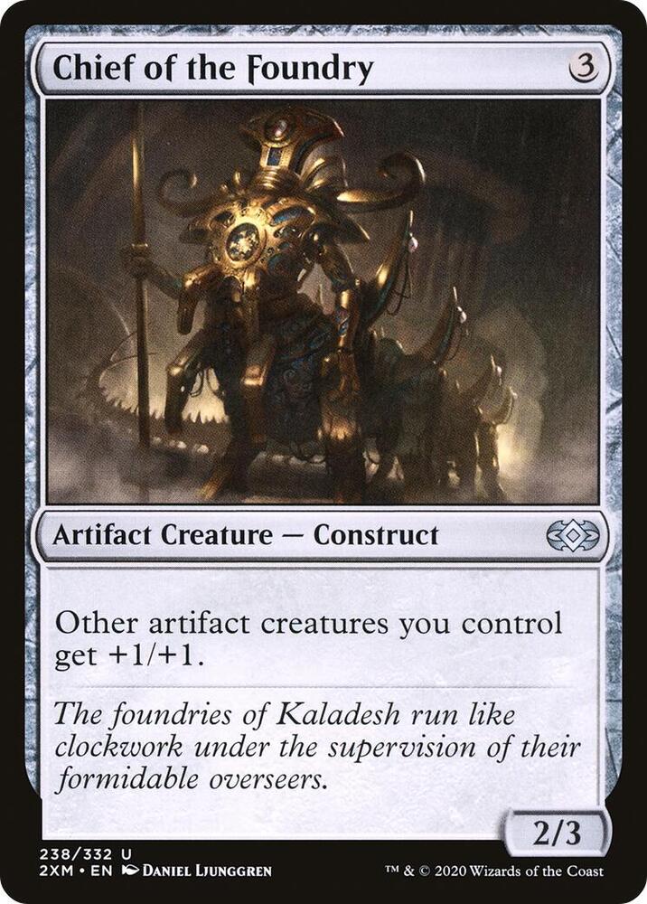 Chief of the Foundry [Double Masters] 238