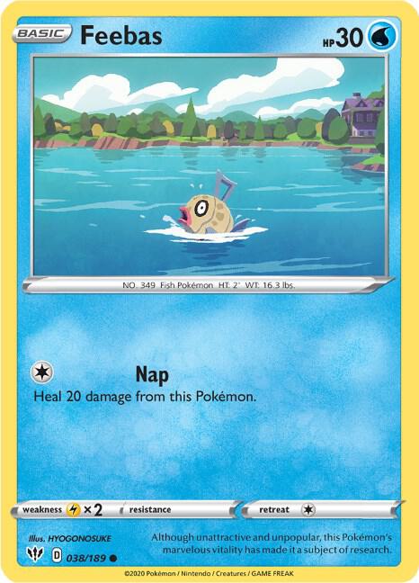 Feebas [SWSH03: Darkness Ablaze] 038/189