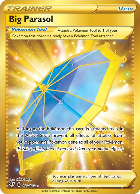 Big Parasol (Secret) [SWSH03: Darkness Ablaze] 199/189