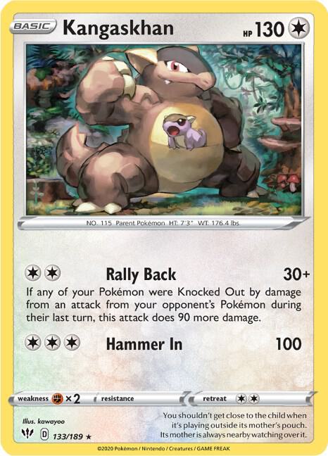 Kangaskhan [SWSH03: Darkness Ablaze] 133/189
