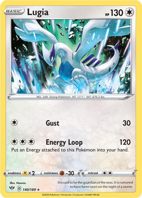 Lugia [SWSH03: Darkness Ablaze] 140/189