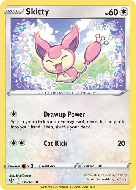 Skitty [SWSH03: Darkness Ablaze] 141/189