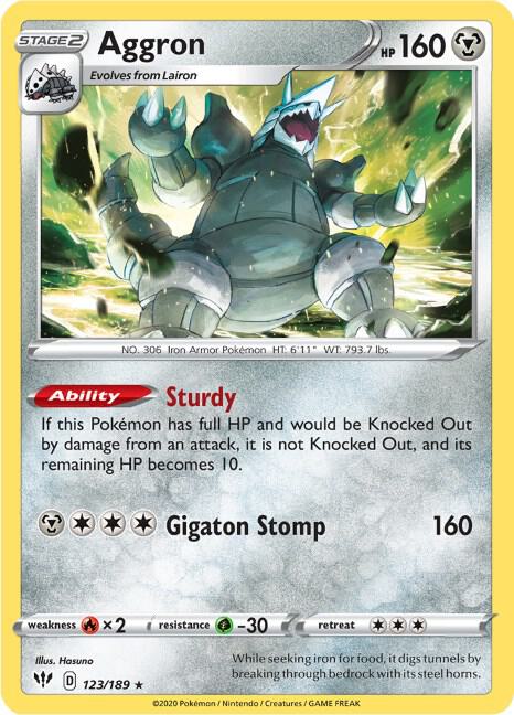 Aggron [SWSH03: Darkness Ablaze] 123/189