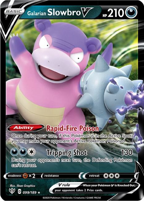 Galarian Slowbro V [SWSH03: Darkness Ablaze] 099/189