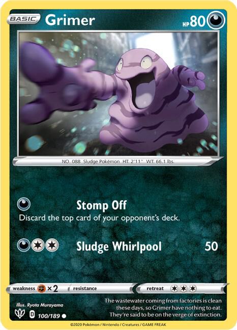 Grimer [SWSH03: Darkness Ablaze] 100/189