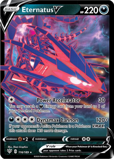 Eternatus V [SWSH03: Darkness Ablaze] 116/189