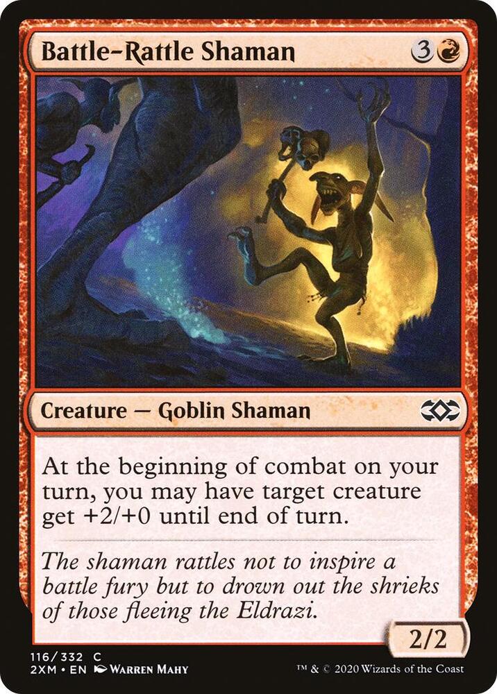 Battle-Rattle Shaman [Double Masters] 116