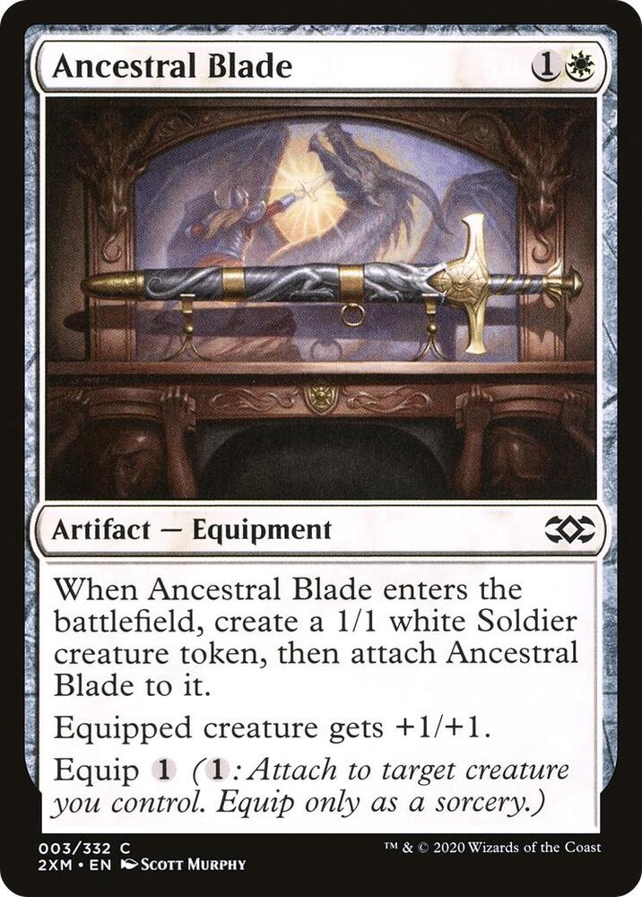 Ancestral Blade [Double Masters] 3