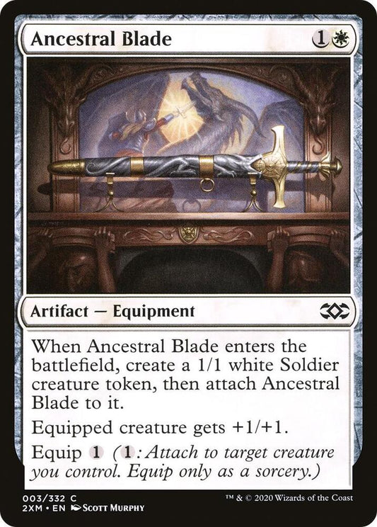 Ancestral Blade [Double Masters] 3