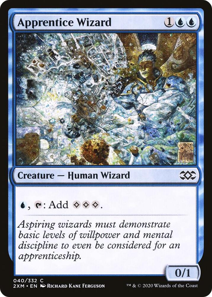 Apprentice Wizard [Double Masters] 40