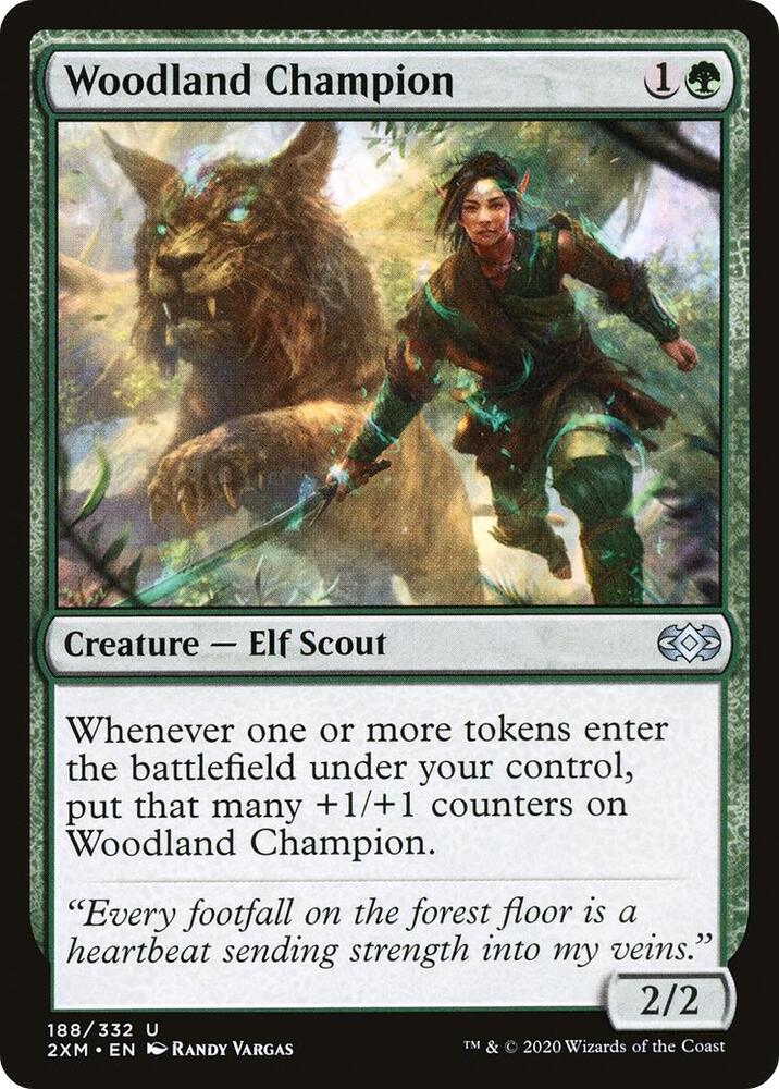 Woodland Champion [Double Masters] 188