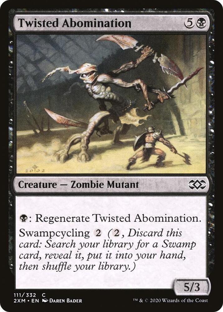 Twisted Abomination [Double Masters] 111