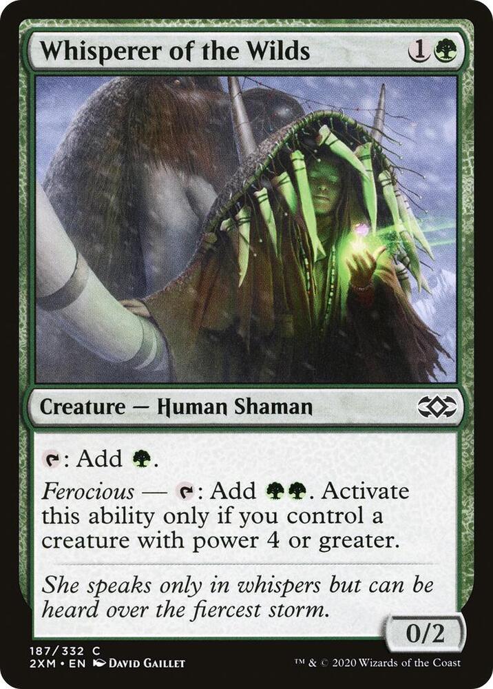Whisperer of the Wilds [Double Masters] 187