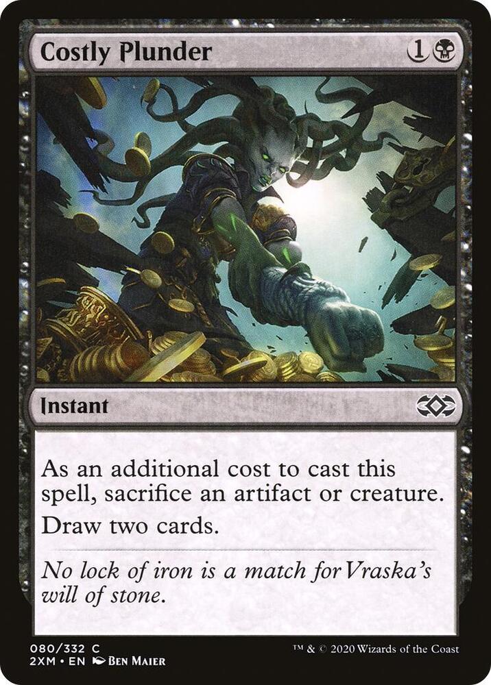 Costly Plunder [Double Masters] 80