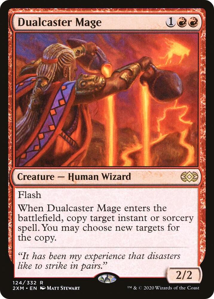 Dualcaster Mage [Double Masters] 124
