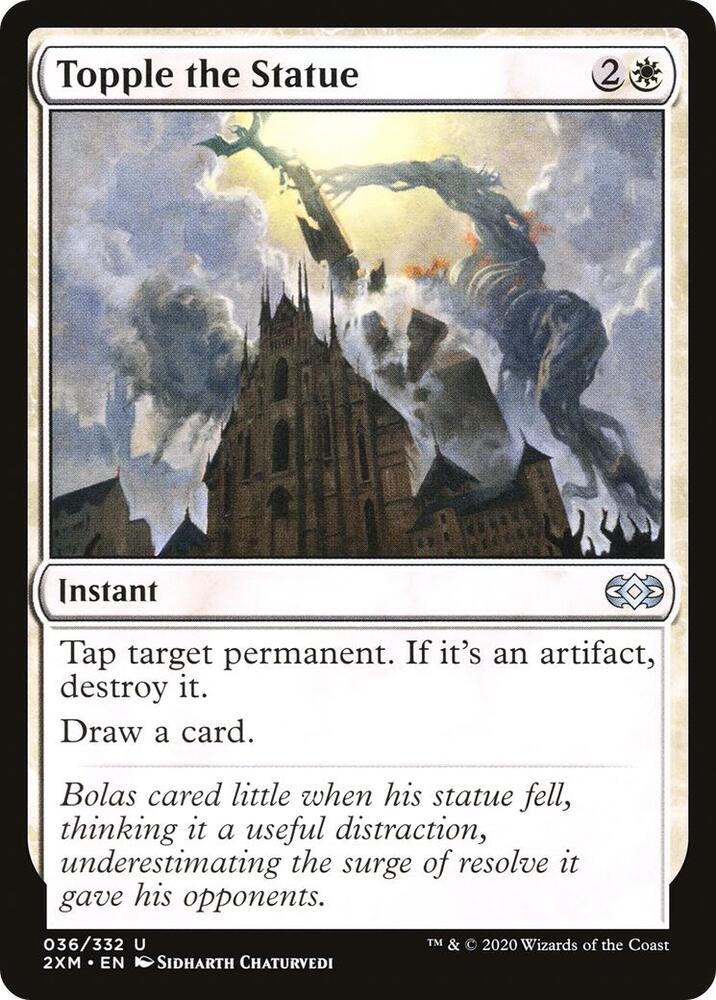 Topple the Statue [Double Masters] 36