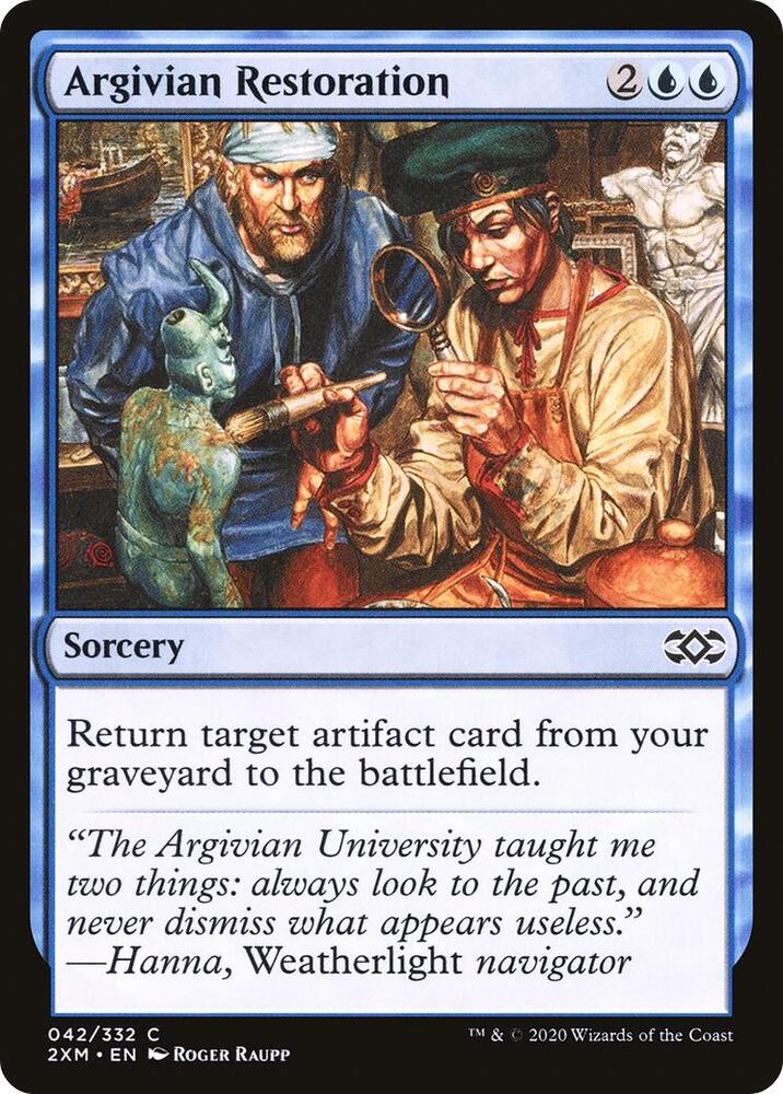 Argivian Restoration [Double Masters] 42