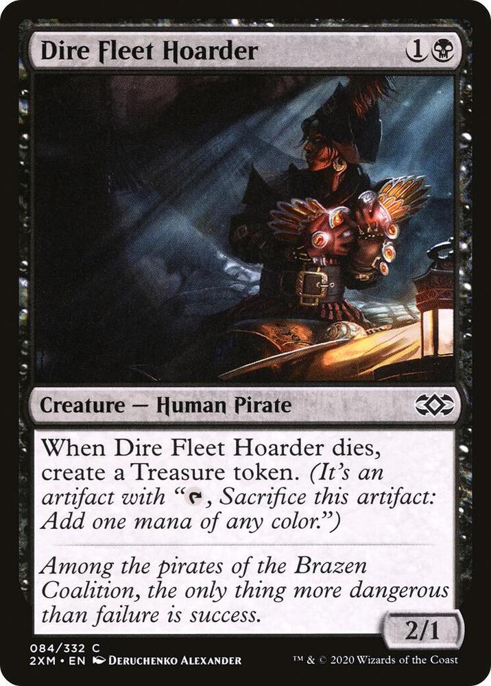 Dire Fleet Hoarder [Double Masters] 84