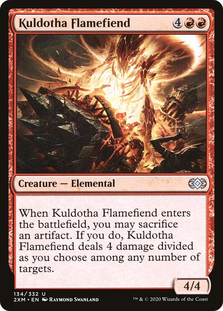 Kuldotha Flamefiend [Double Masters] 134