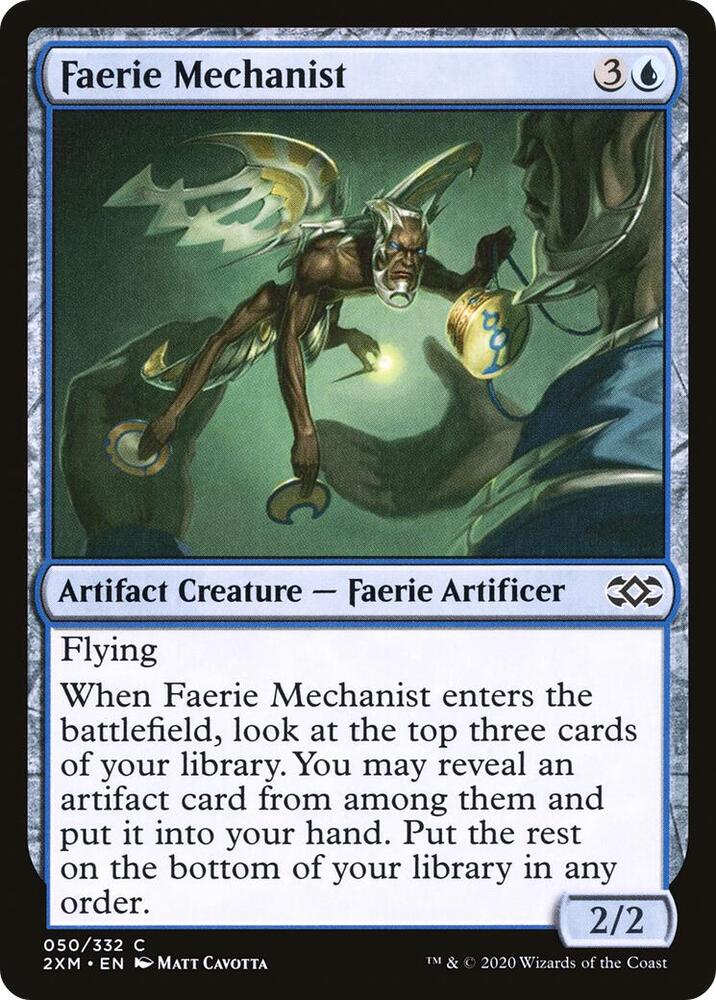 Faerie Mechanist [Double Masters] 50
