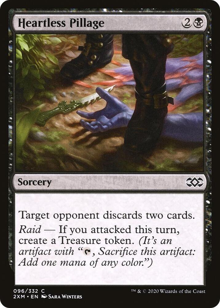 Heartless Pillage [Double Masters] 96