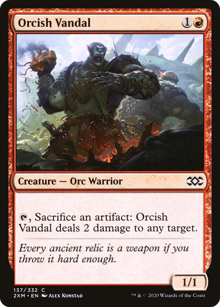 Orcish Vandal [Double Masters] 137