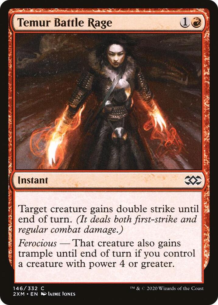 Temur Battle Rage [Double Masters] 146