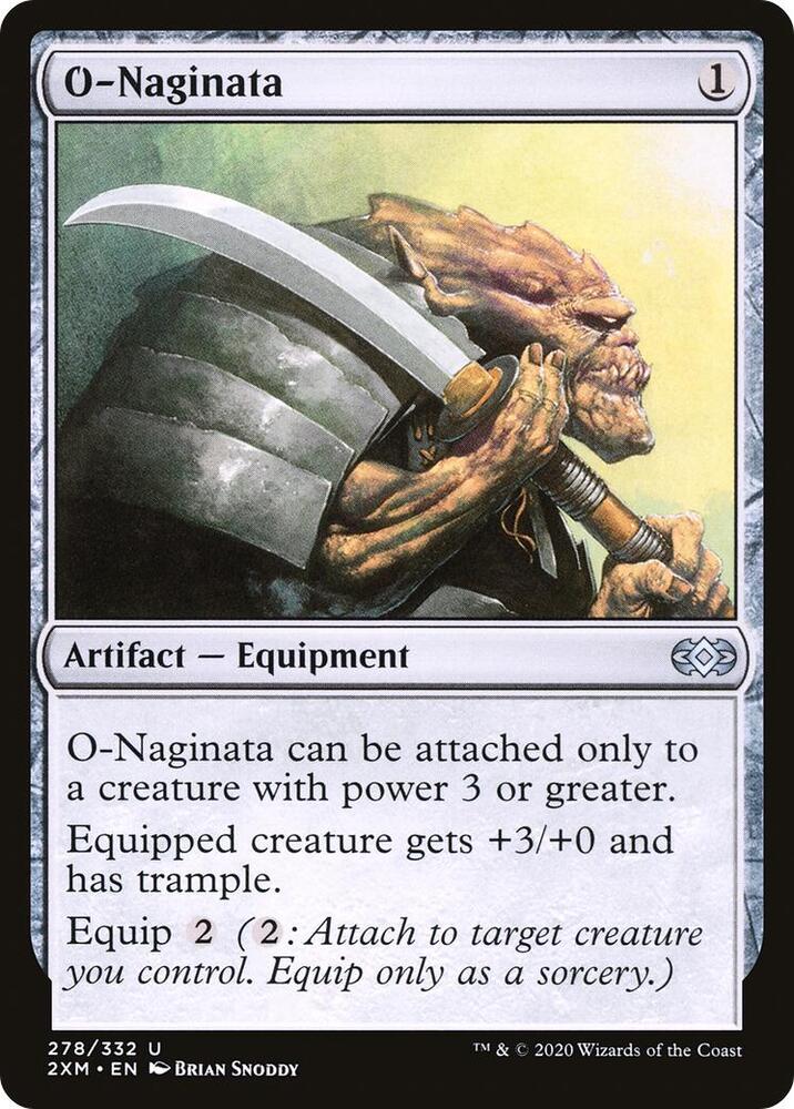 O-Naginata [Double Masters] 278