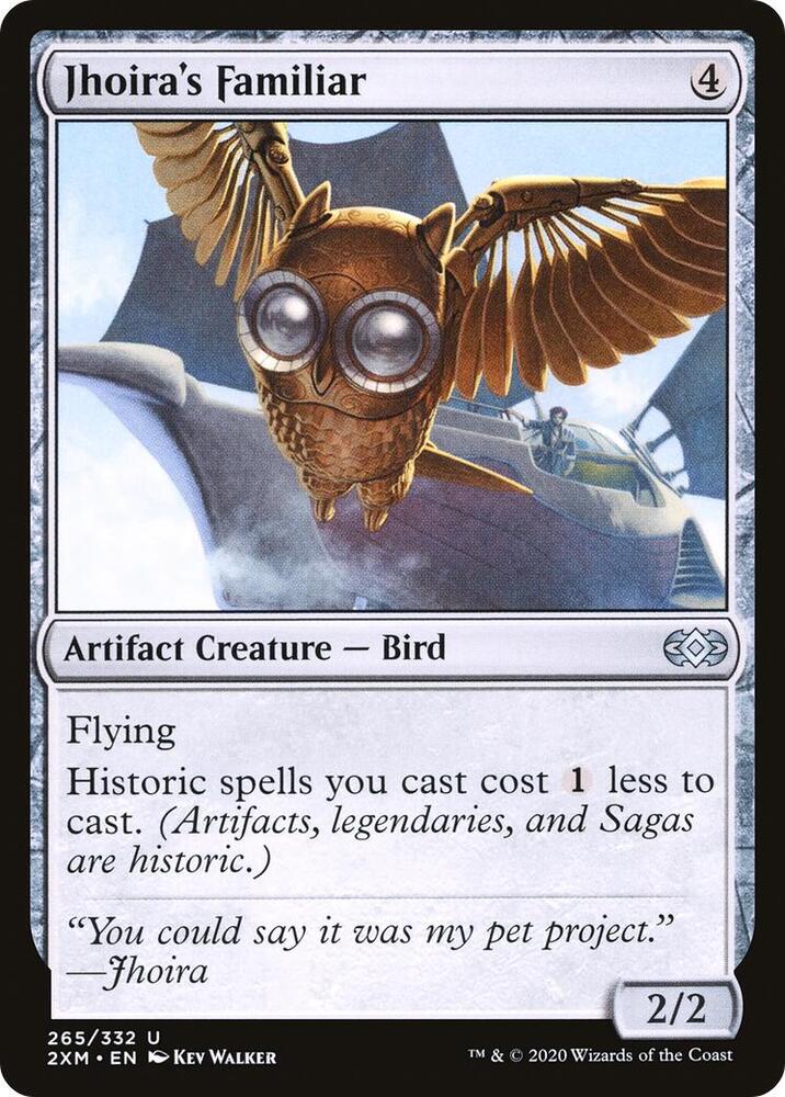 Jhoira's Familiar [Double Masters] 265