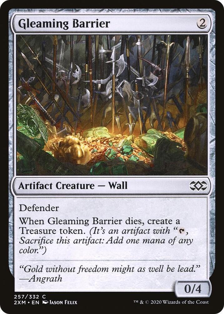Gleaming Barrier [Double Masters] 257