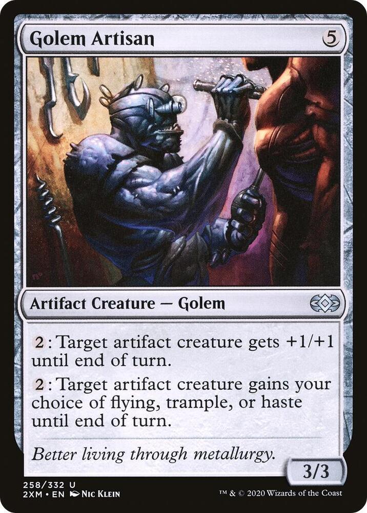 Golem Artisan [Double Masters] 258