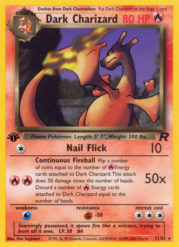 Dark Charizard - 21/82 Team Rocket