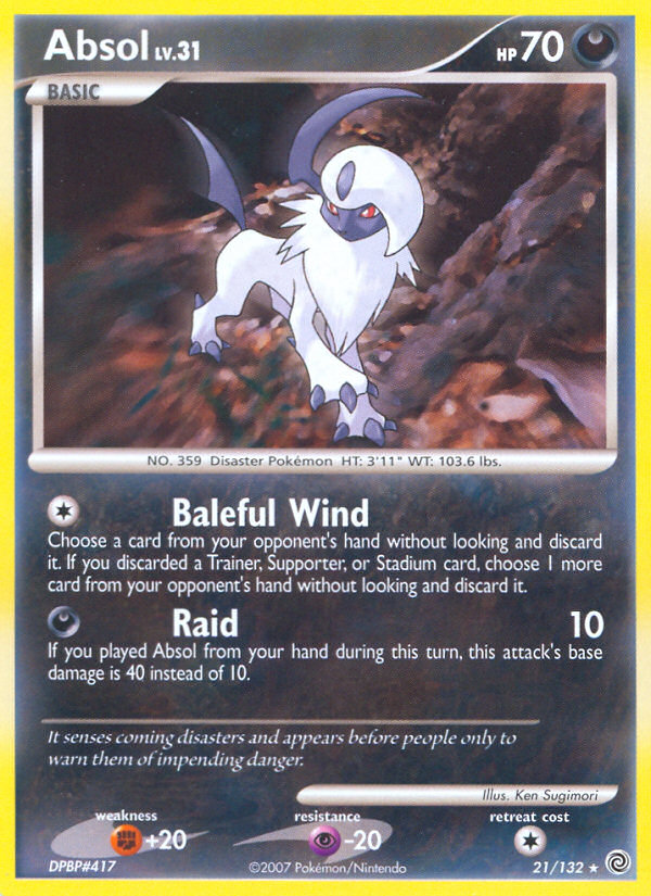 Absol - 21/132 Secret Wonders