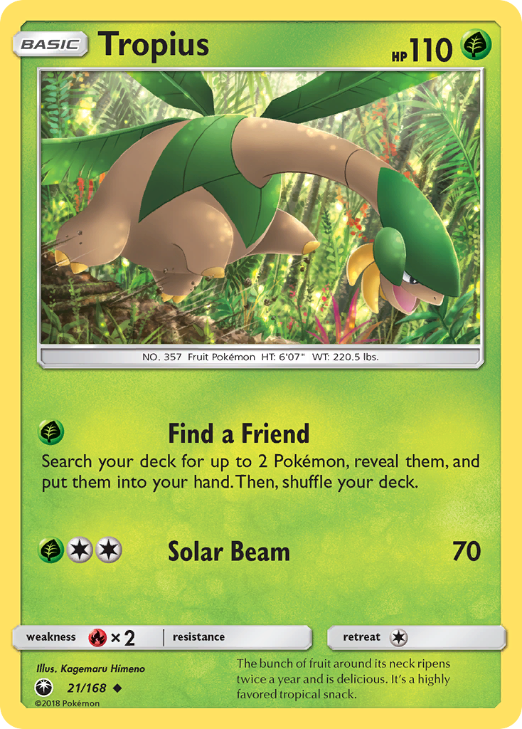 Tropius - 21/168 Celestial Storm