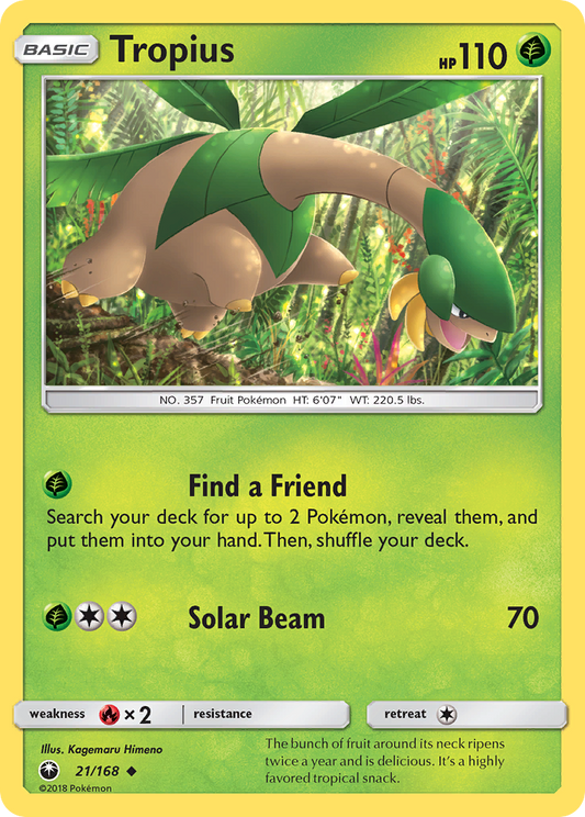 Tropius - 21/168 Celestial Storm