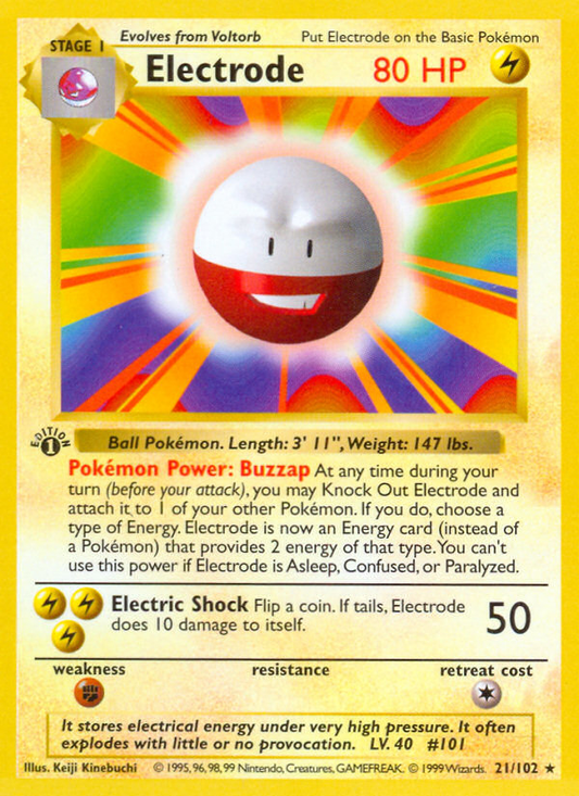 Electrode - 21/102 Base