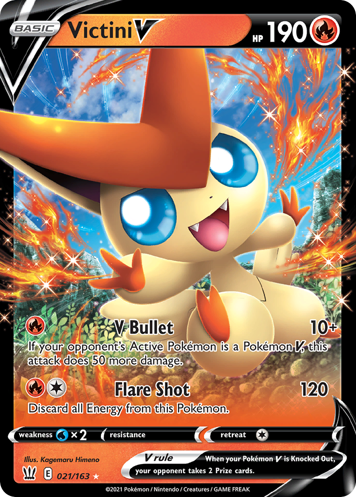 Victini V - 21/163 Battle Styles