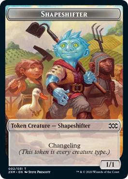 Shapeshifter Token [Double Masters] 2