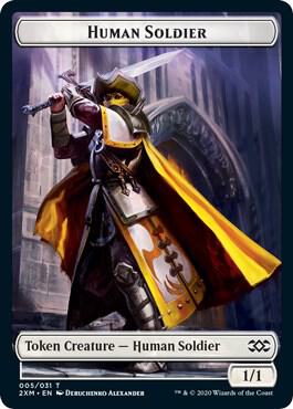 Human Soldier Token [Double Masters] 5