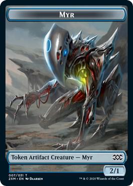 Myr (007) Token [Double Masters] 7