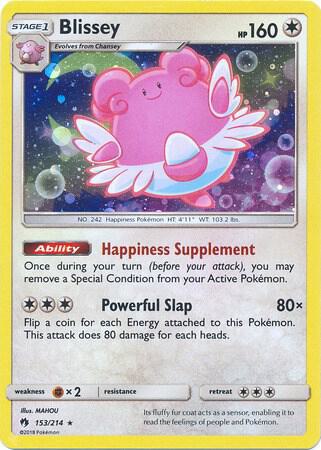 Blissey - 153/214 (Cosmos Holo) [Miscellaneous Cards & Products] 153/214
