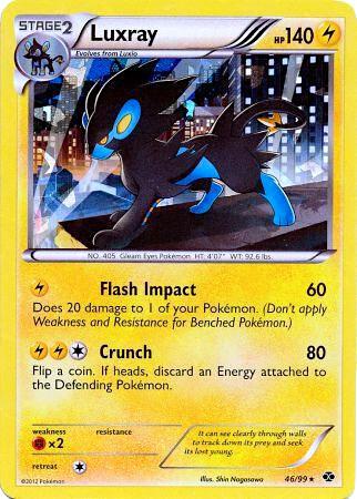 Luxray - 46/99 (Cracked Ice Holo) [Blister Exclusives] 046/099