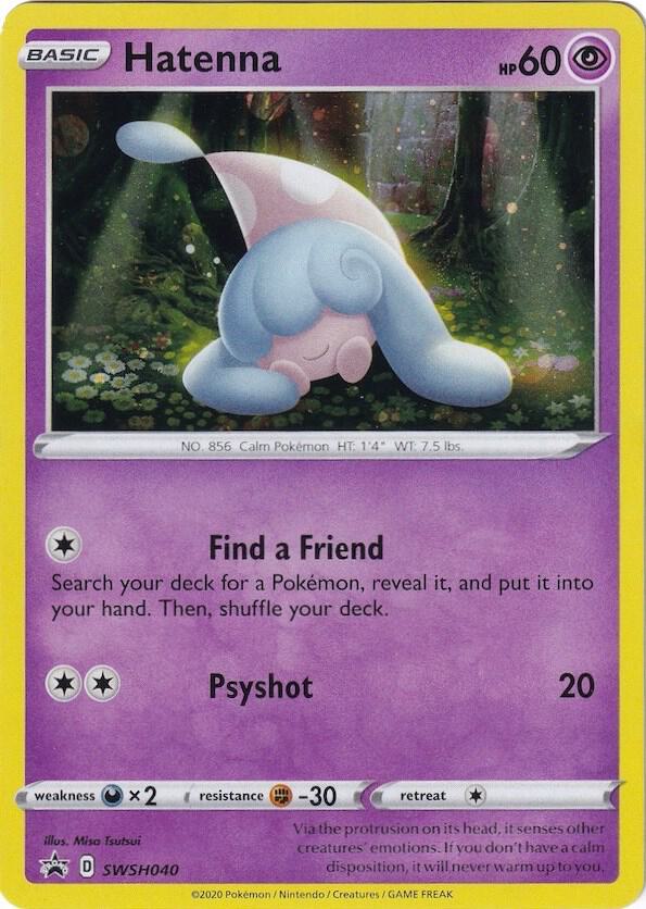 Hatenna - SWSH040 [SWSH: Sword & Shield Promo Cards] SWSH040