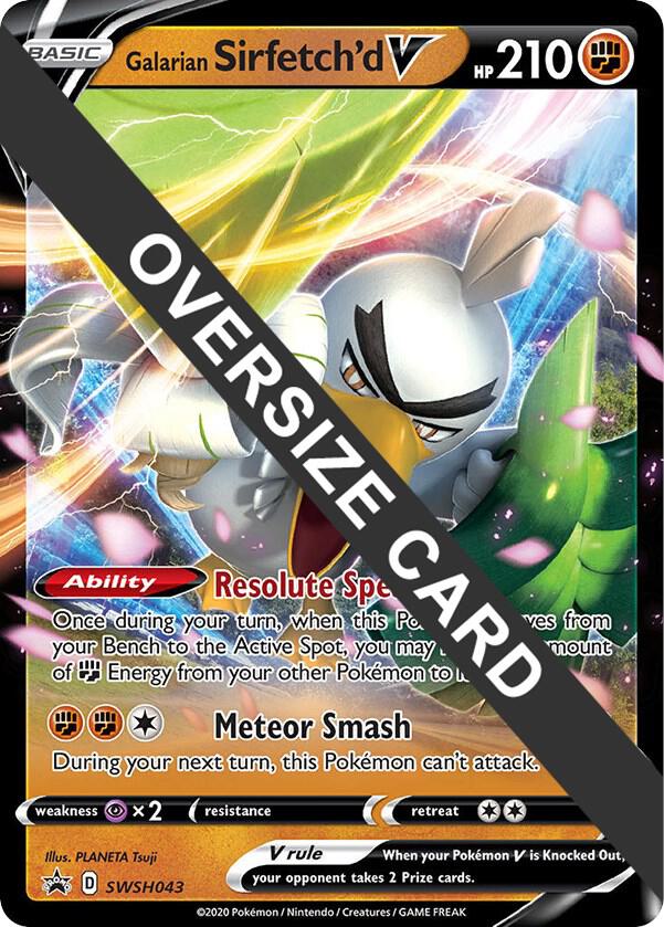 Galarian Sirfetch'd V - SWSH043 [Jumbo Cards] SWSH043
