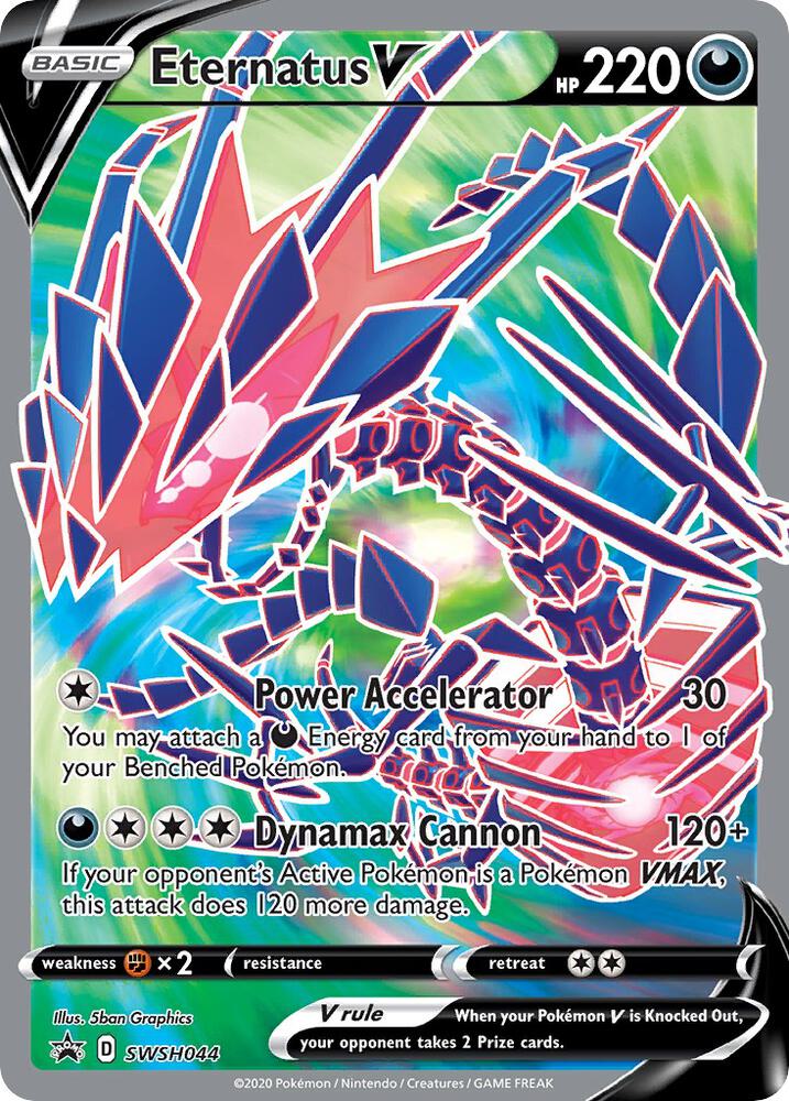 Eternatus V - SWSH044 [SWSH: Sword & Shield Promo Cards] SWSH044