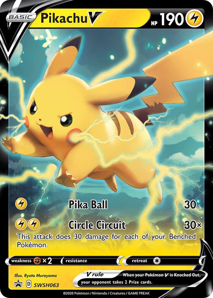 Pikachu V - SWSH063 [SWSH: Sword & Shield Promo Cards] SWSH063