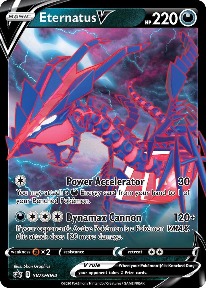 Eternatus V - SWSH064 [SWSH: Sword & Shield Promo Cards] SWSH064
