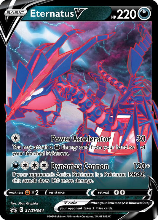 Eternatus V - SWSH064 [SWSH: Sword & Shield Promo Cards] SWSH064