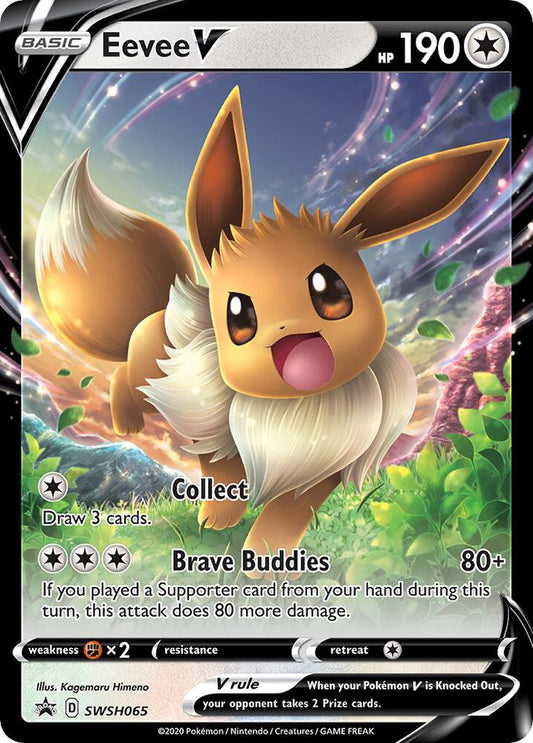 Eevee V - SWSH065 [SWSH: Sword & Shield Promo Cards] SWSH065