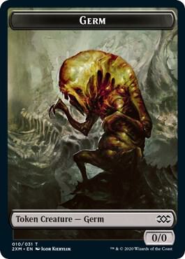 Germ // Thopter (026) Double-Sided Token [Double Masters] 10 // 26